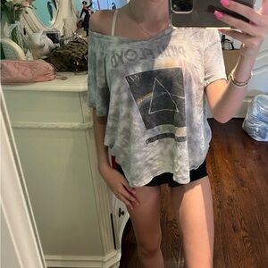 Comfy off the shoulder tee